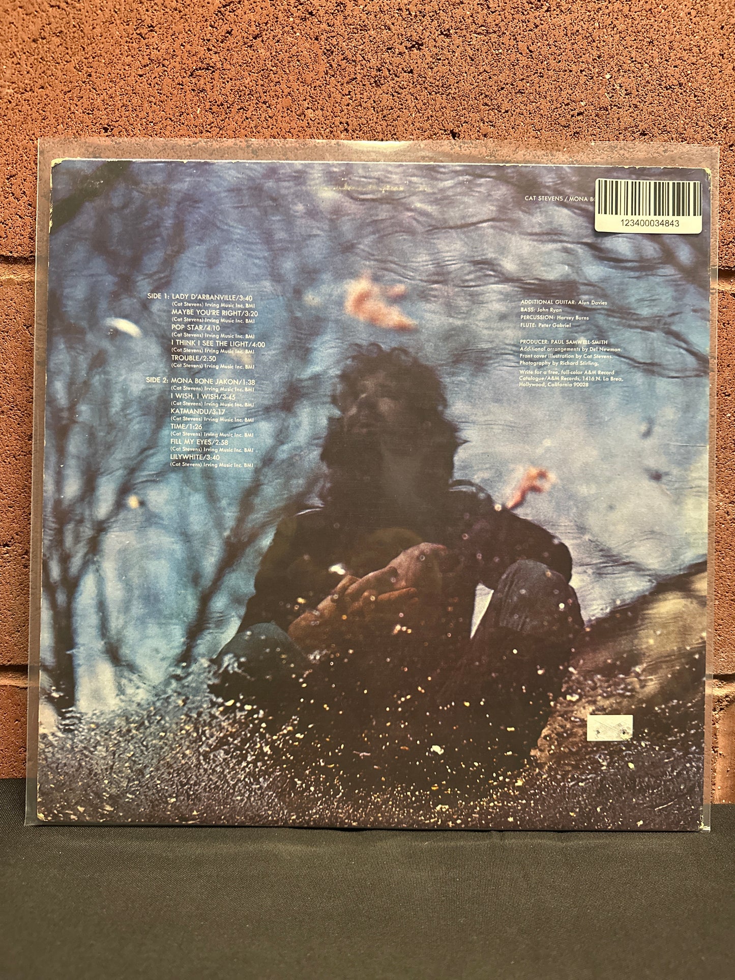 Used Vinyl:  Cat Stevens ”Mona Bone Jakon” LP