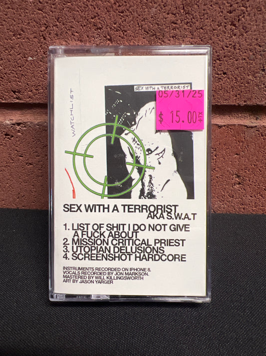 Used Cassette: Sex With A Terrorist" "AKA S.W.A.T." Tape