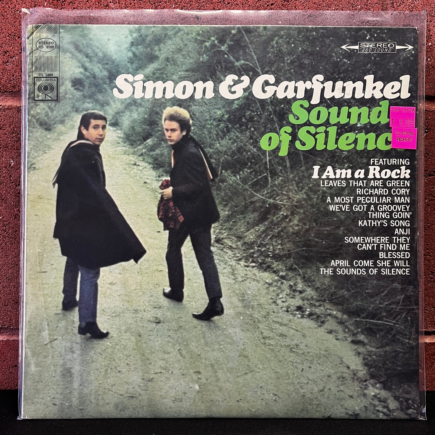 Used Vinyl: Simon & Garfunkel ‎"Sounds Of Silence" LP (2-Eye Press)