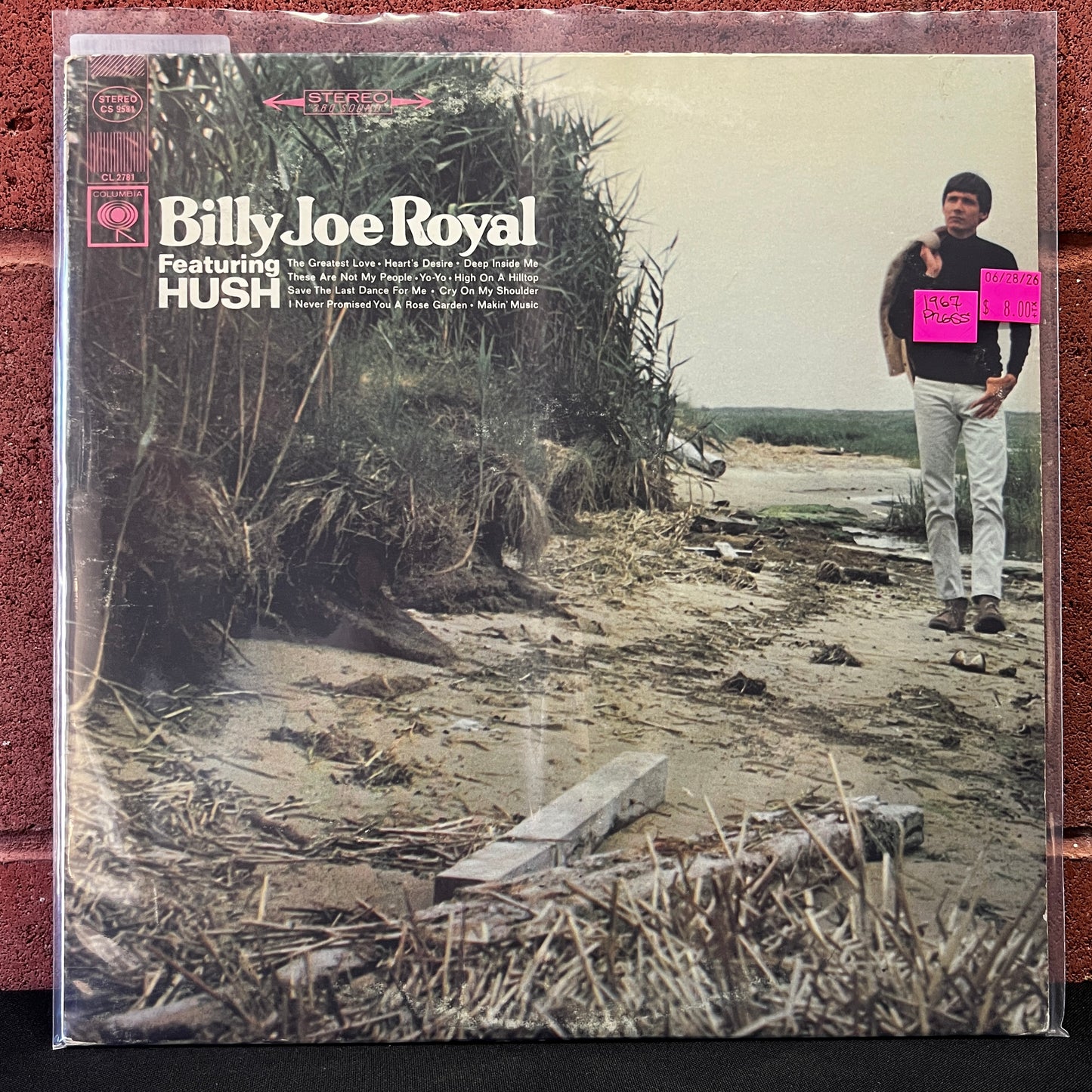 Used Vinyl: Billy Joe Royal "Billy Joe Royal Featuring "Hush" LP (1967 Press)