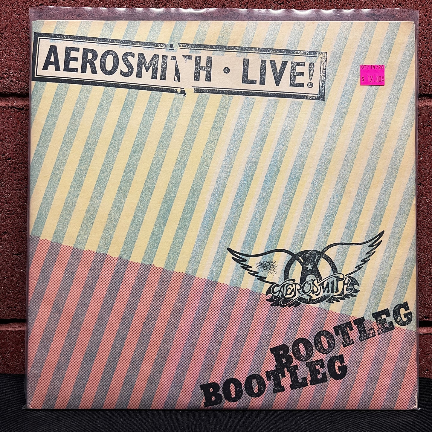 Used Vinyl: Aerosmith "Live! Bootleg" 2xLP