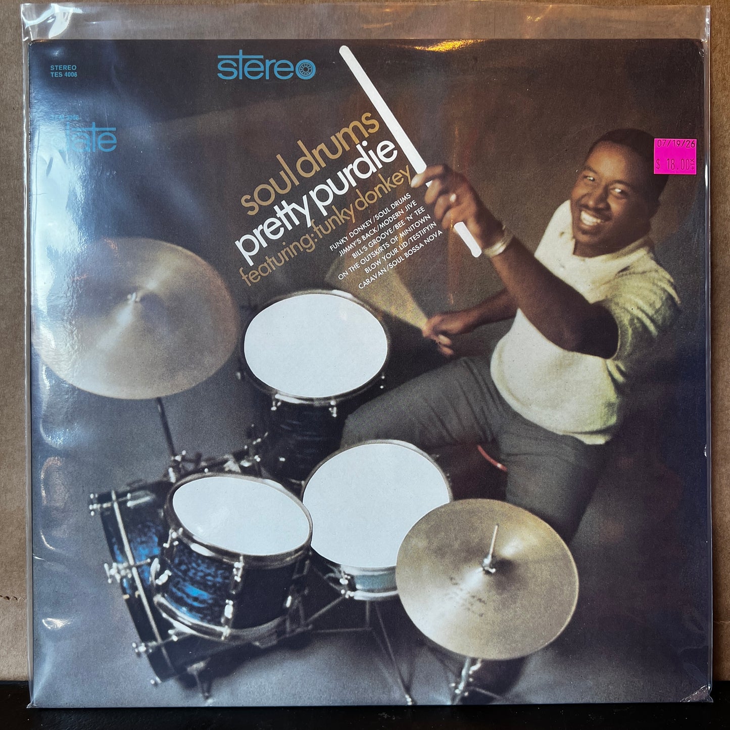 Used Vinyl: Bernard Pretty Purdie "Soul Drums" LP (Modern Reissue)