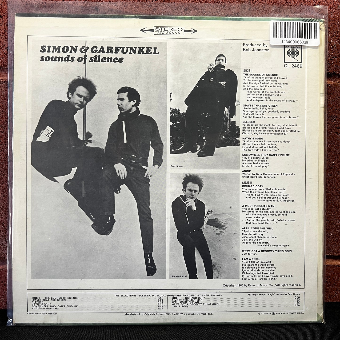 Used Vinyl: Simon & Garfunkel ‎"Sounds Of Silence" LP (2-Eye Press)