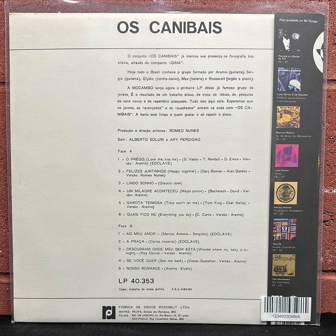 Used Vinyl:  Os Canibais ”Os Canibais” LP