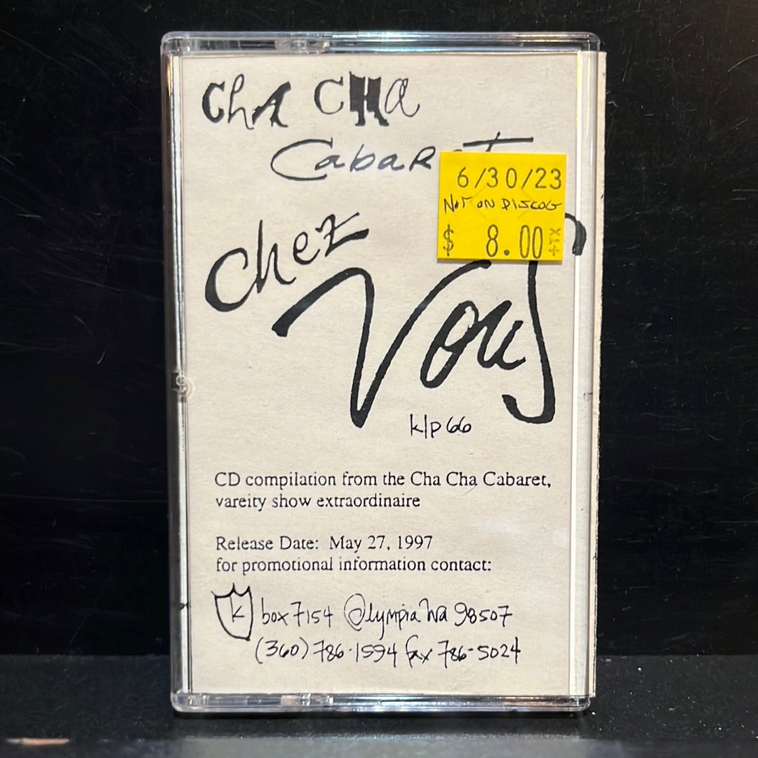 USED TAPE: V/A “Cha Cha Cabaret Chez Vous” Cassette