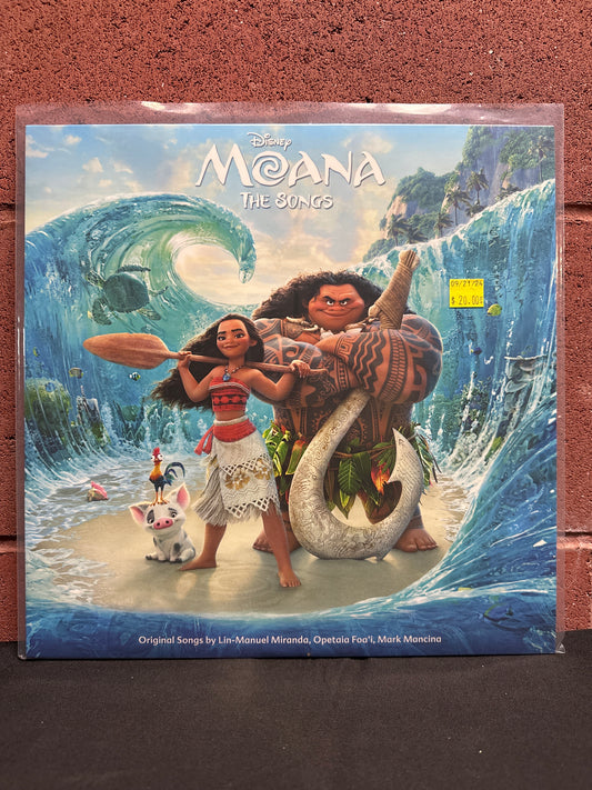 Used Vinyl:  Lin-Manuel Miranda, Opetaia Foa'i And Mark Mancina ”Moana The Songs” LP