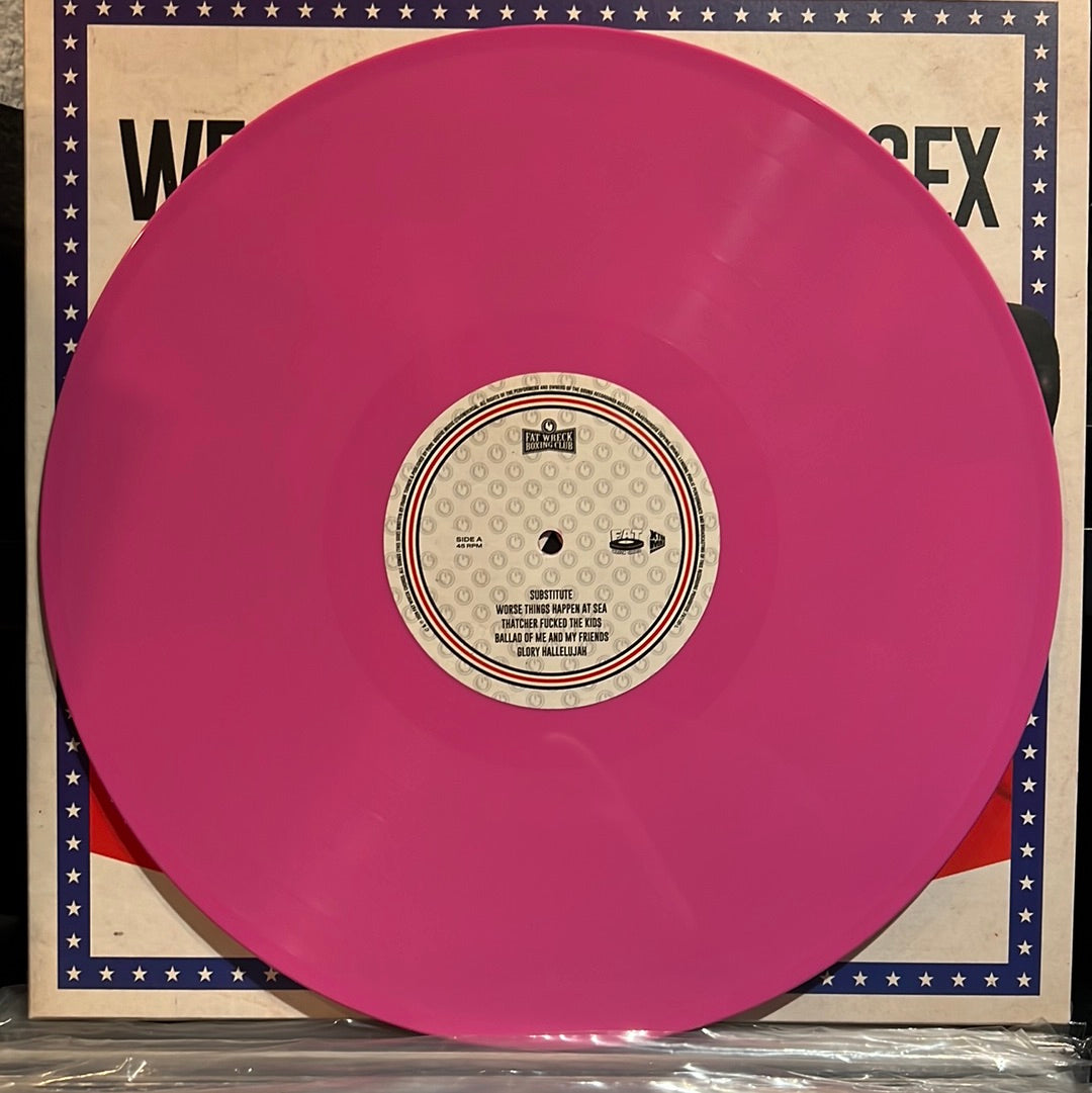 Used Vinyl:  NOFX Vs. Frank Turner ”West Coast Vs. Wessex” LP (Pink Vinyl)