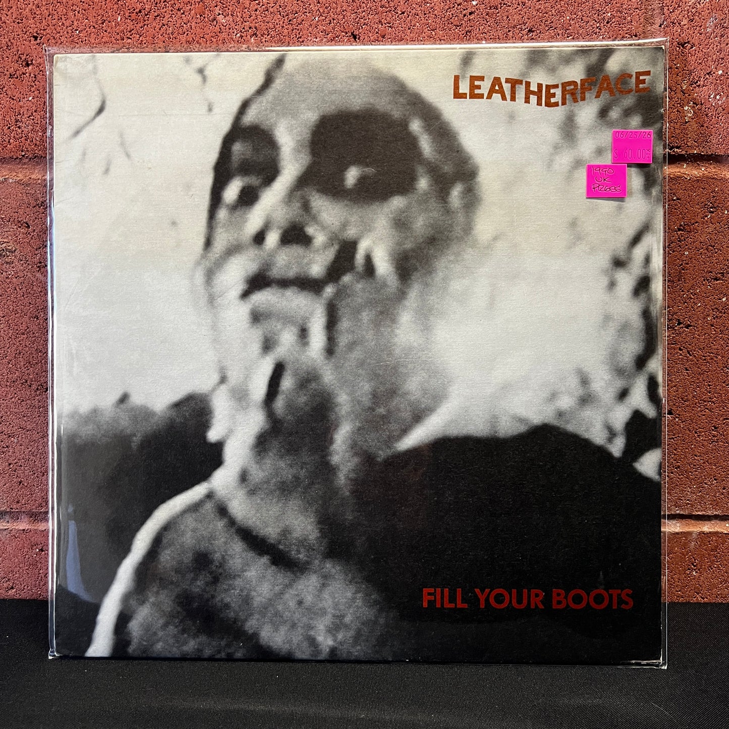 Used Vinyl: Leatherface ‎"Fill Your Boots" LP (1990 UK Press)