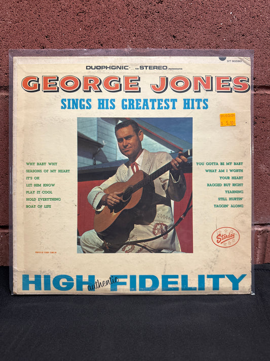 Used Vinyl: George Jones ”Sings His Greatest Hits” LP