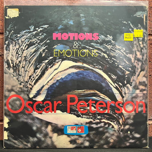 Used Vinyl: Oscar Peterson "Motions & Emotions" LP (1972 Press)