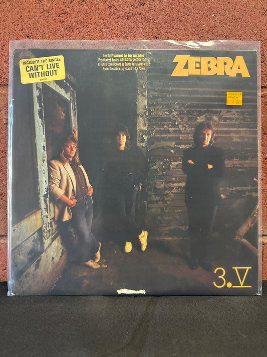 Used Vinyl:  Zebra ”3.V” LP