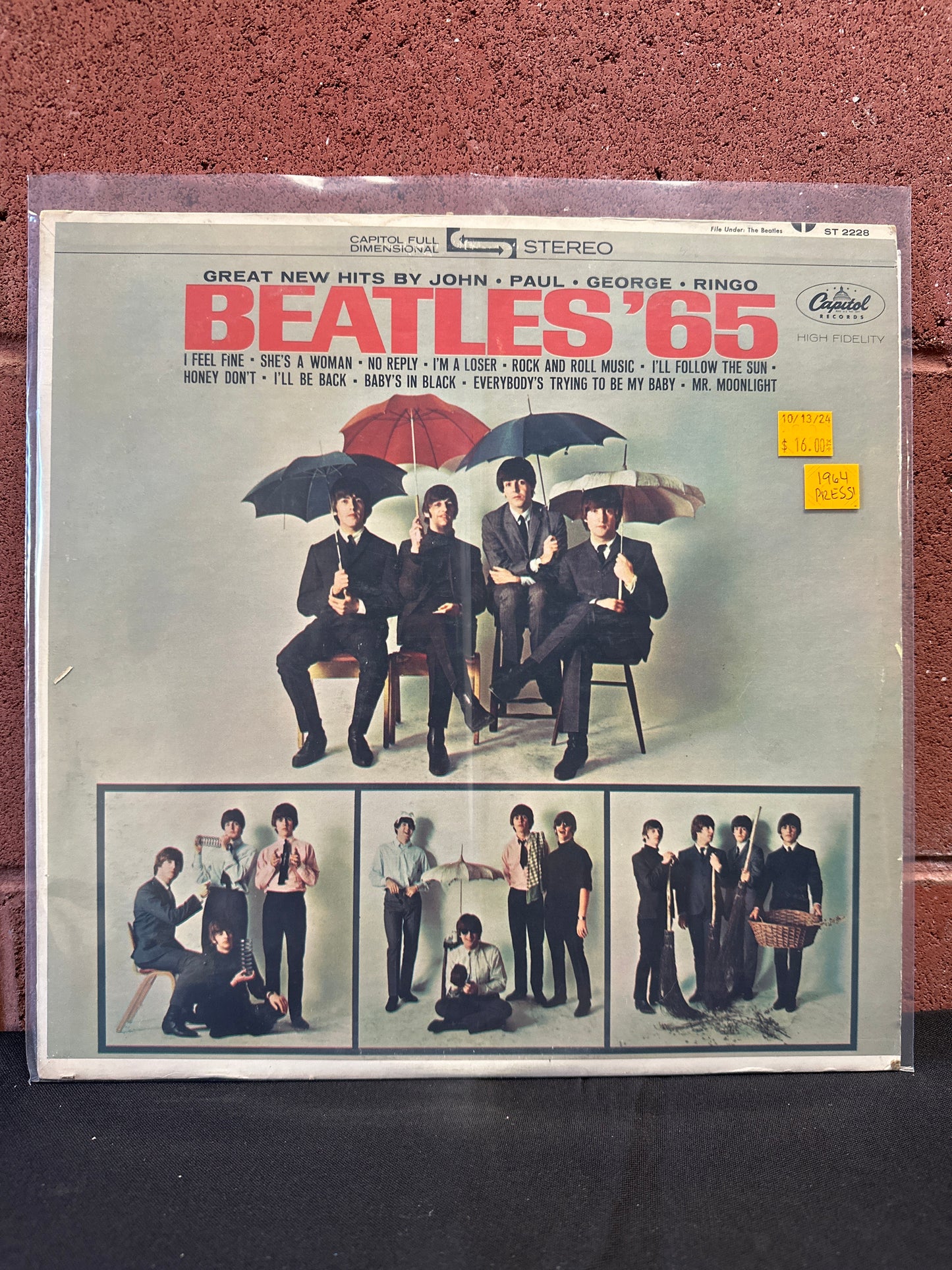 Used Vinyl:  The Beatles ”Beatles '65” LP