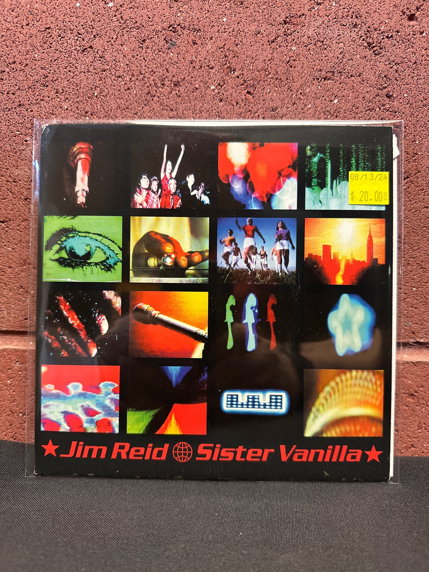 Used Vinyl:  Jim Reid / Sister Vanilla ”Song For A Secret / Can't Stop The Rock” 7"