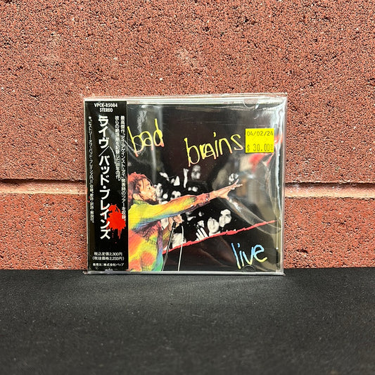 Used CD: Bad Brains "Live" CD (Japanese Press)