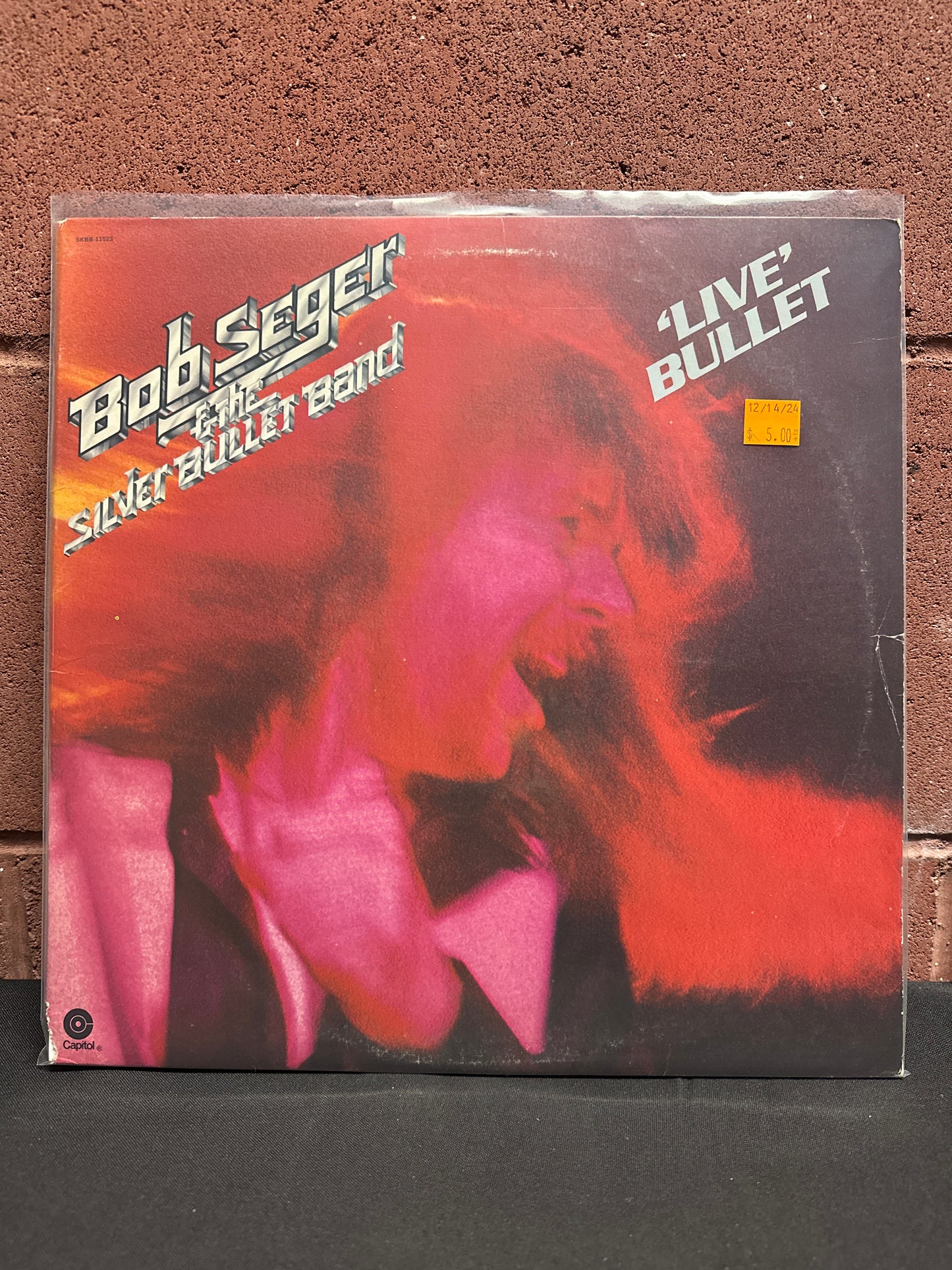 Used Vinyl:  Bob Seger And The Silver Bullet Band ”Live Bullet” 2xLP