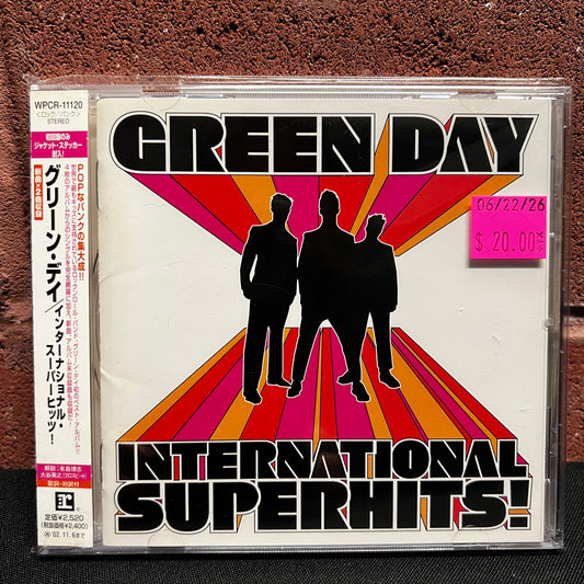 Used CD: Green Day "International Superhits!" CD (2002 Japanese Press w/ Sticker!)