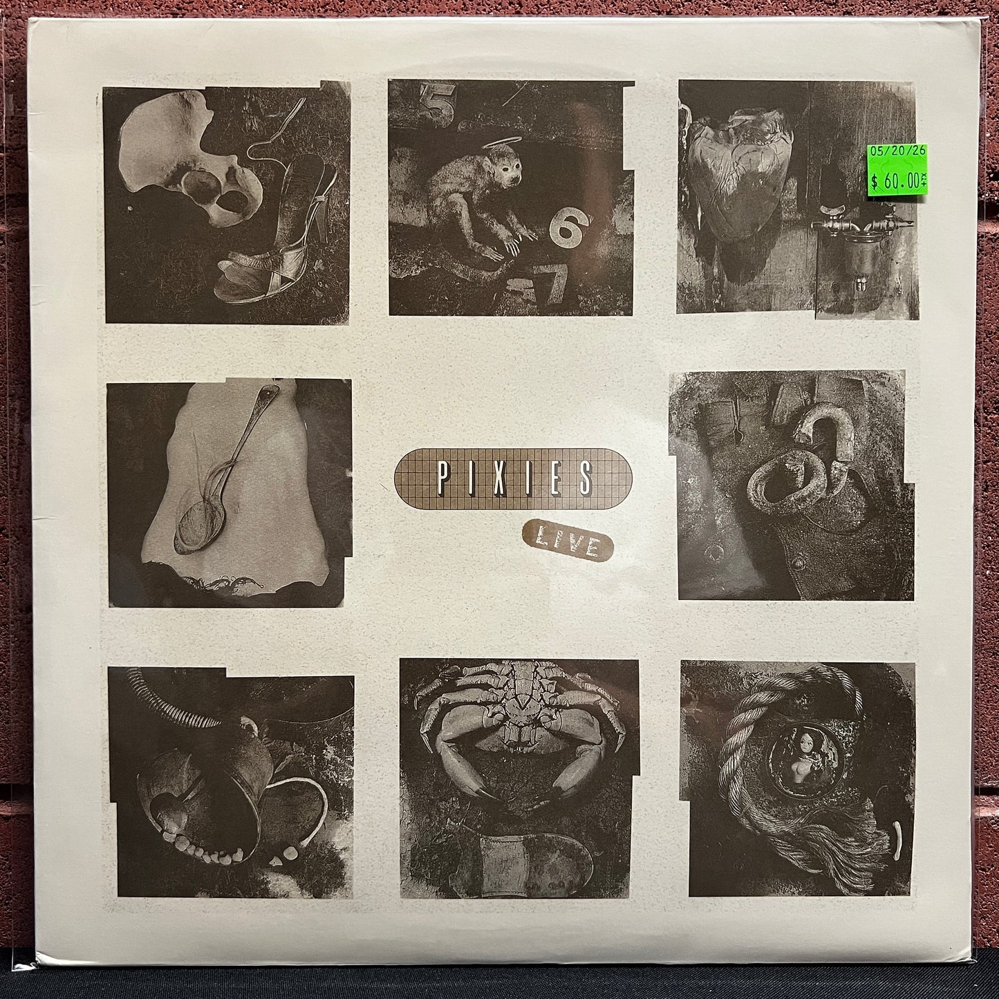 Used Vinyl: Pixies "Pixies Live" LP (1990 Tempest Records Issue)