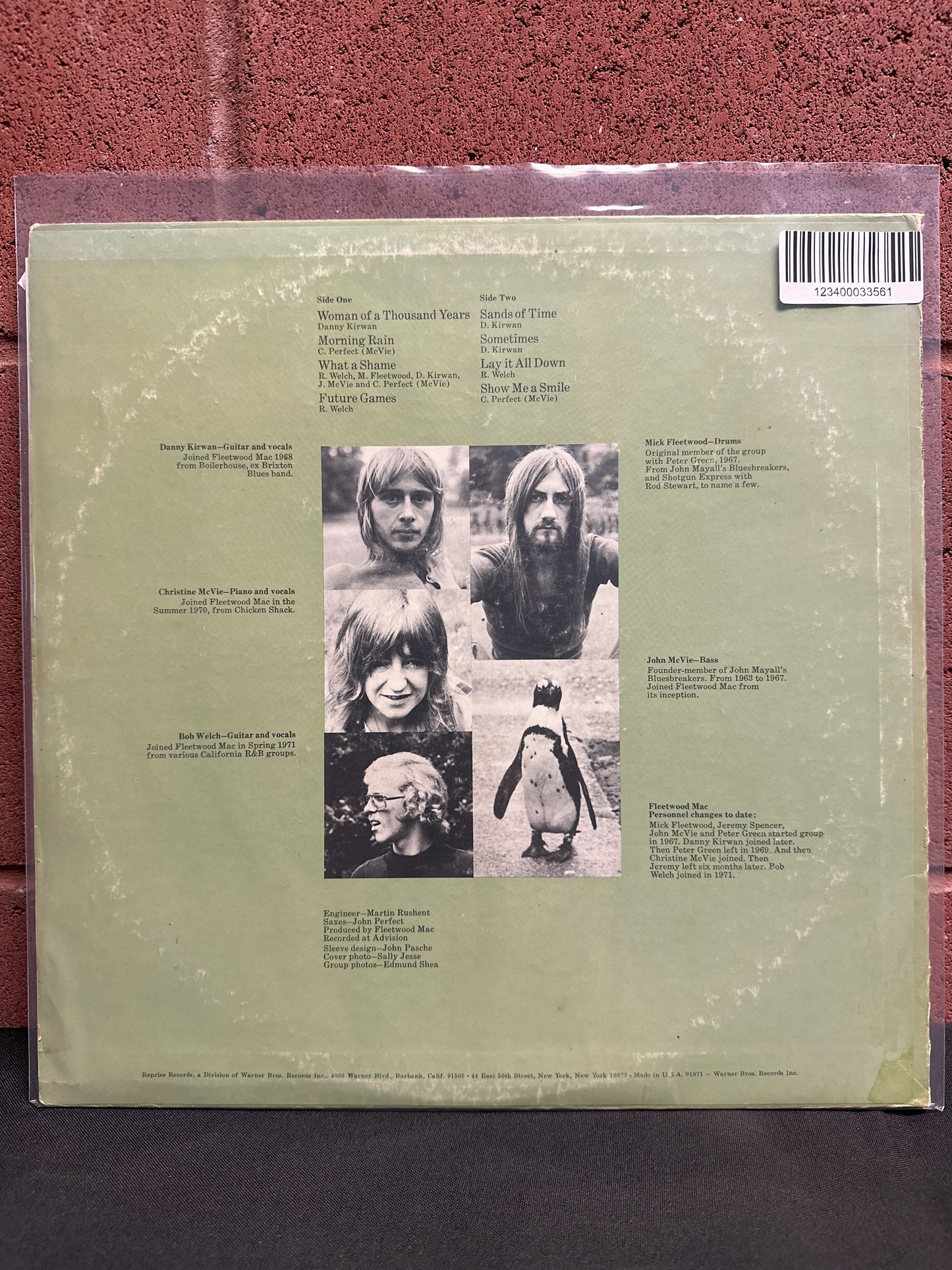 Used Vinyl:  Fleetwood Mac ”Future Games” LP