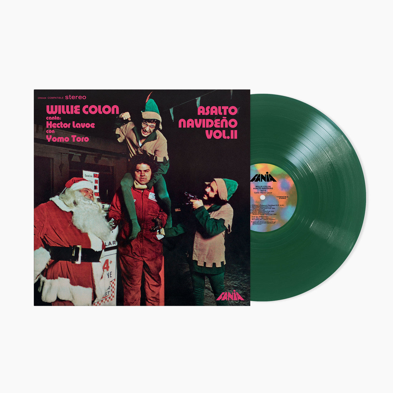 Willie Colon & Hector Lavoe "Asalto Navideño Vol. II" LP (180g Evergreen Vinyl)