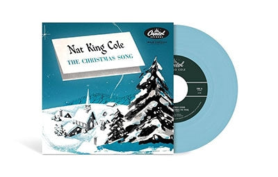 Nat King Cole "The Christmas Song (Merry Christmas To You)" 7" (Blue Vinyl)