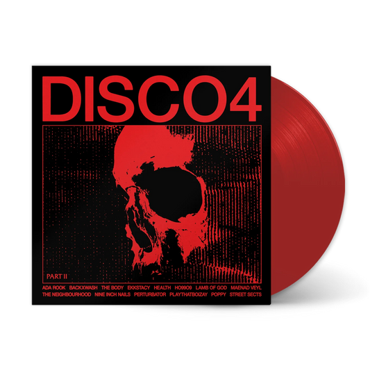 HEALTH "DISCO4 :: PART II" LP (Translucent Red Vinyl)