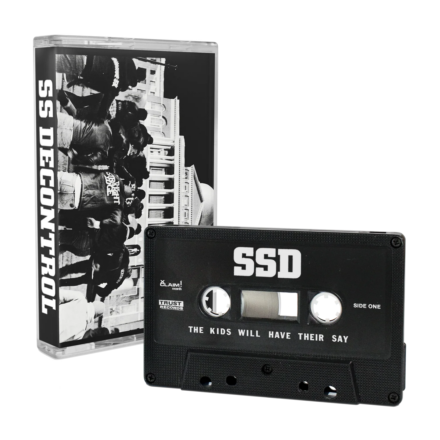SS Decontrol (SSD) "The Kids Will Have Their Say" Cassette
