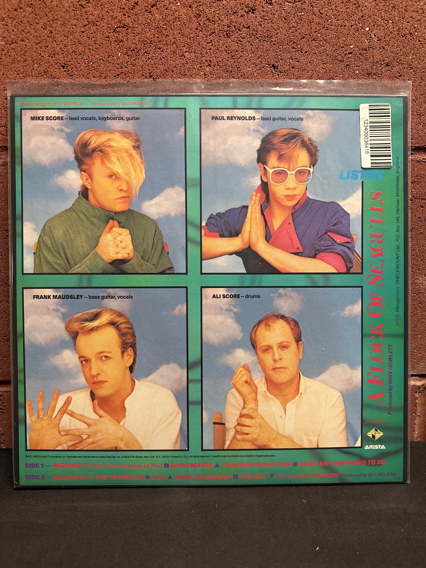 Used Vinyl:  A Flock Of Seagulls ”Listen” LP