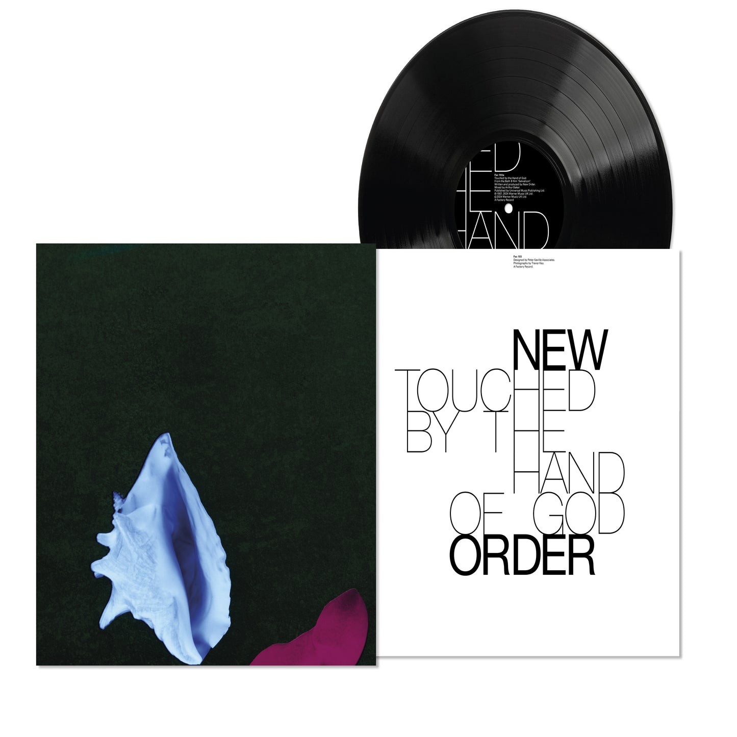 New Order "Touched By the Hand of God" 12" single