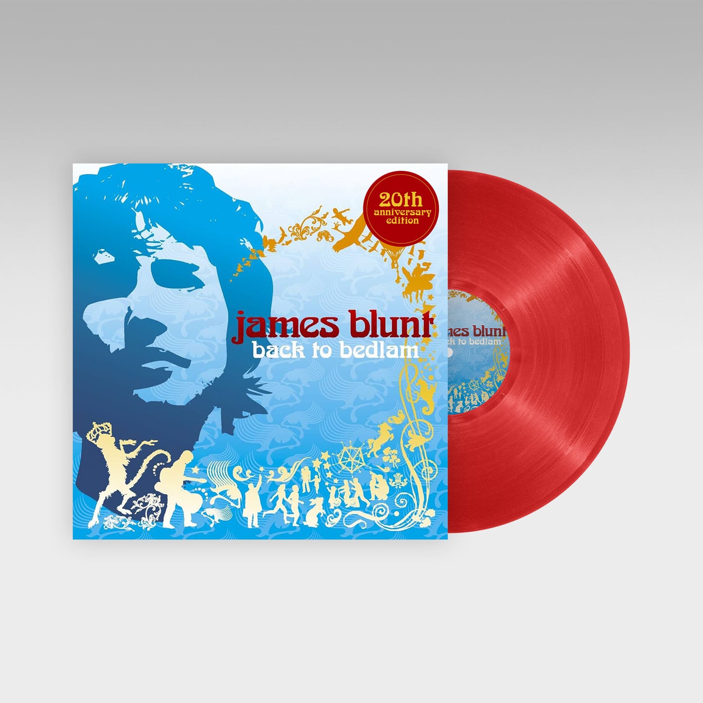James Blunt "Back To Bedlam" LP (20th Anniversary Red Vinyl)
