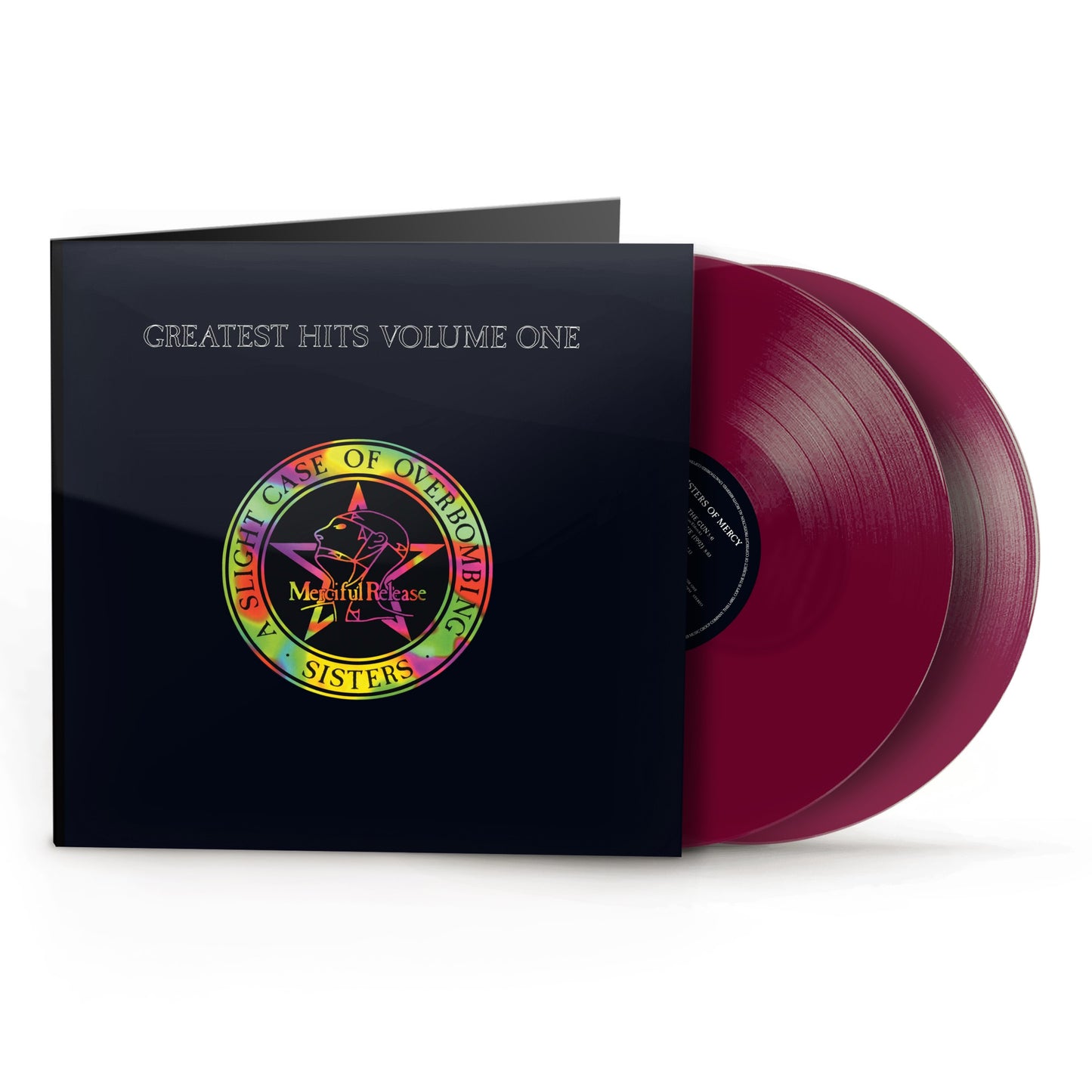 Sisters of Mercy "Greatest Hits Volume One: A Slight Case of Overbombing" LP (Purple Vinyl)