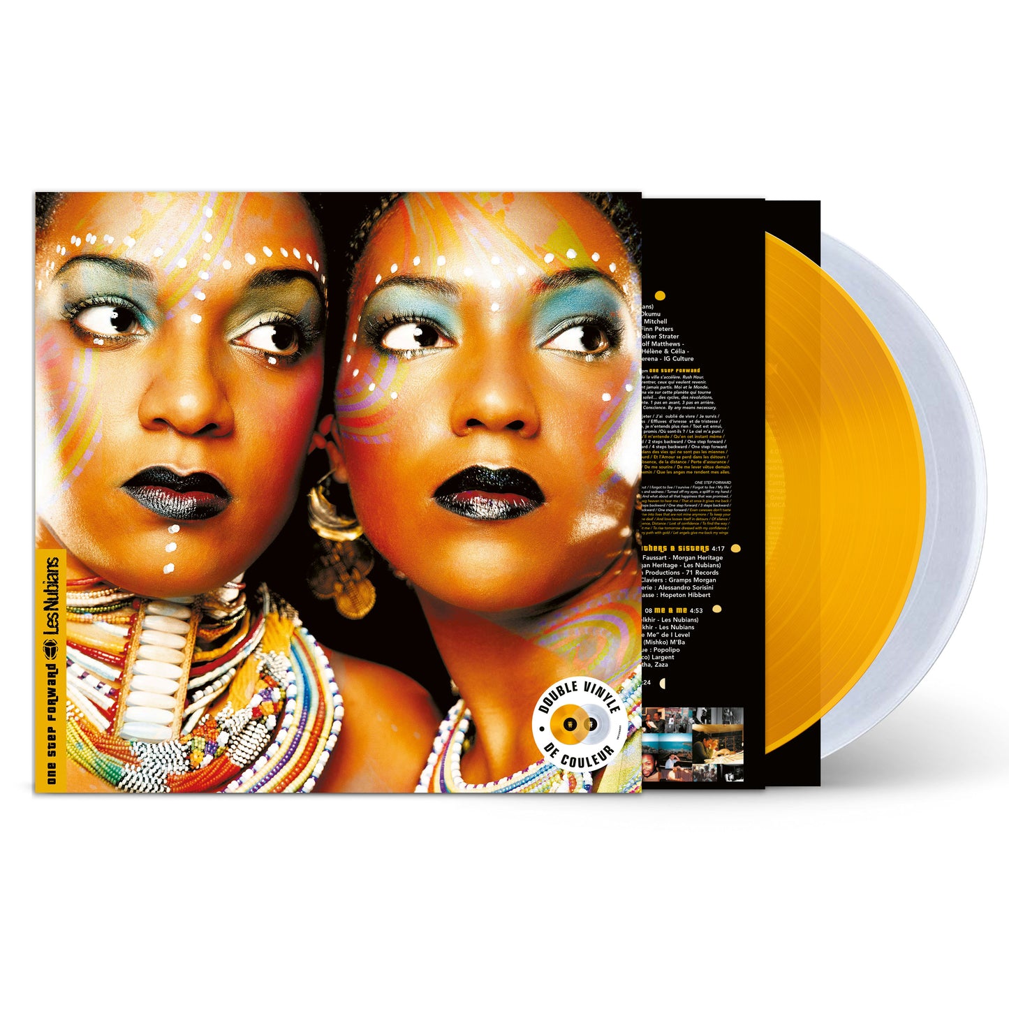 PRE-ORDER: Les Nubians "One Step Forward (SYEOR26)" 2xLP (White & Orange Vinyl)