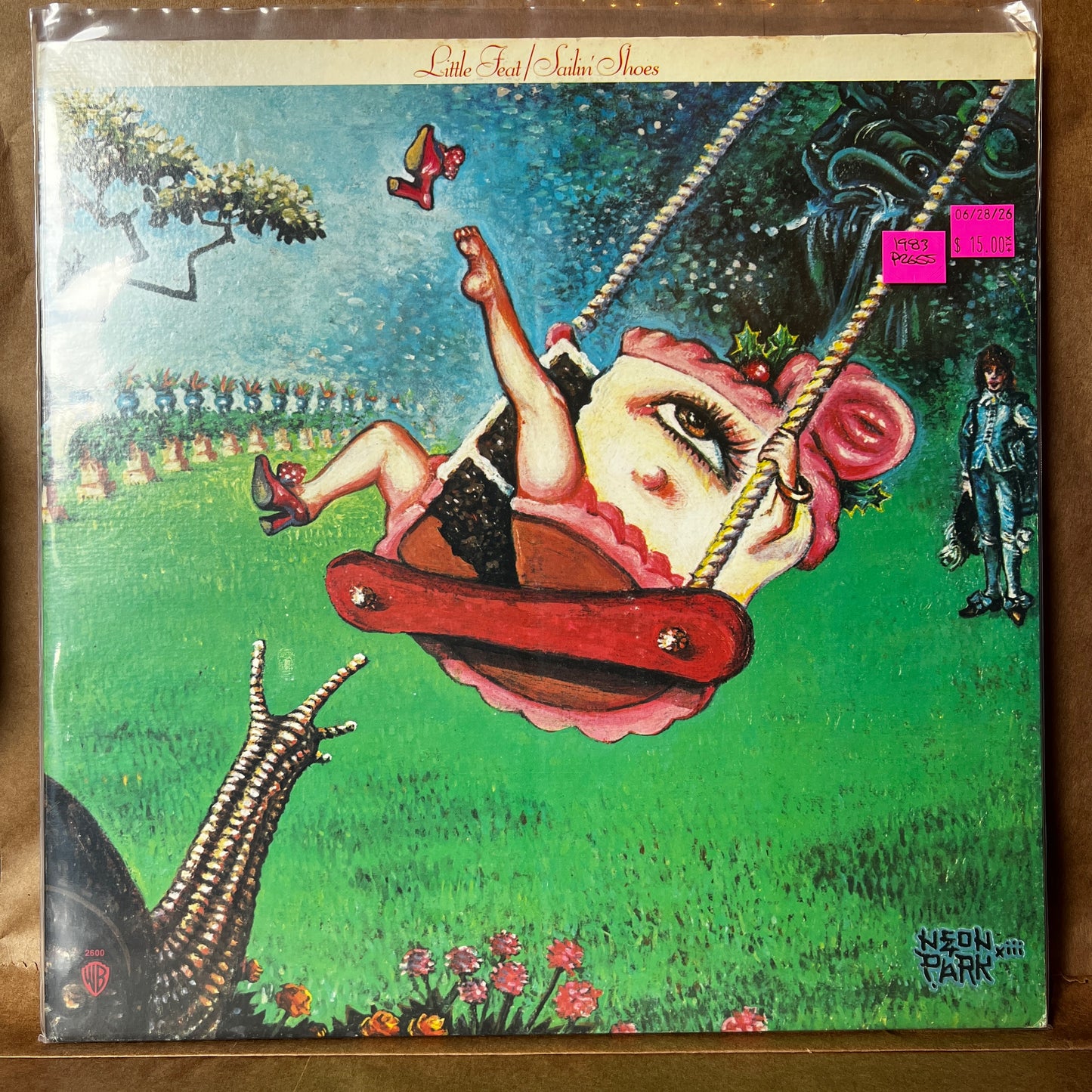 Used Vinyl: Little Feat "Sailin' Shoes" LP (1983 Press)