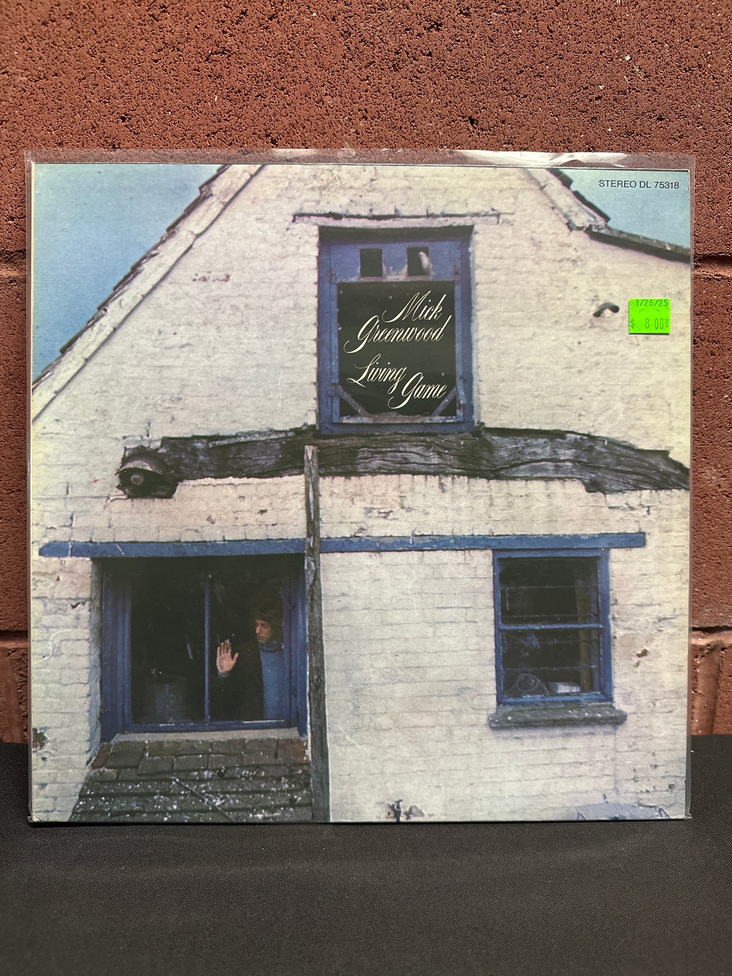 Used Vinyl: Mick Greenwood "Living Game" LP