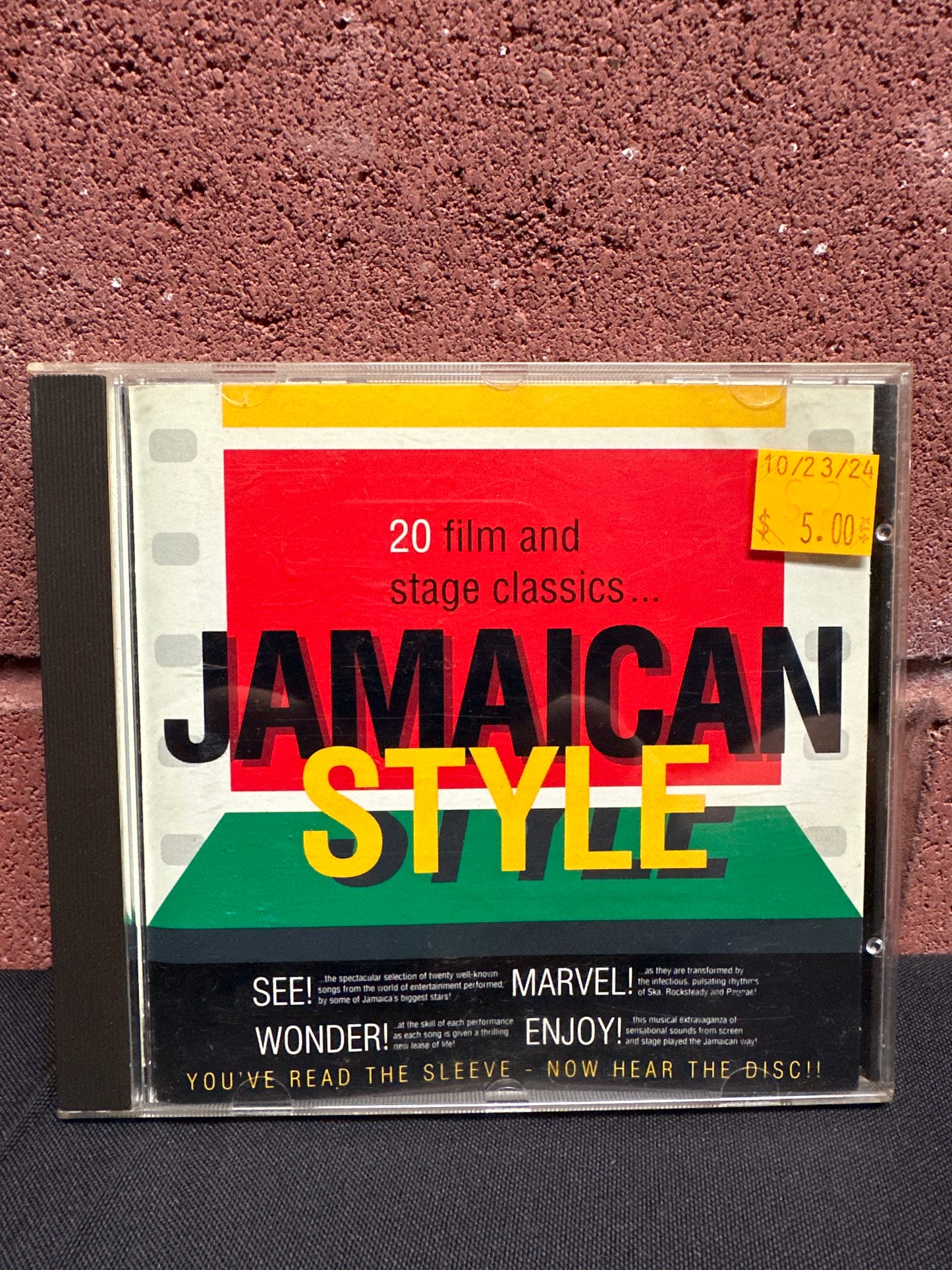 USED CD: Various Artists "20 Film and Stage Classics... Jamaican Style" CD