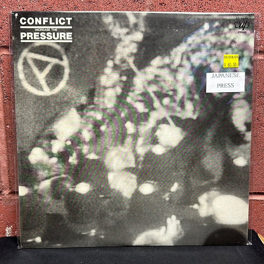 Used Vinyl:  Conflict "Increase The Pressure" LP (Japanese Press)