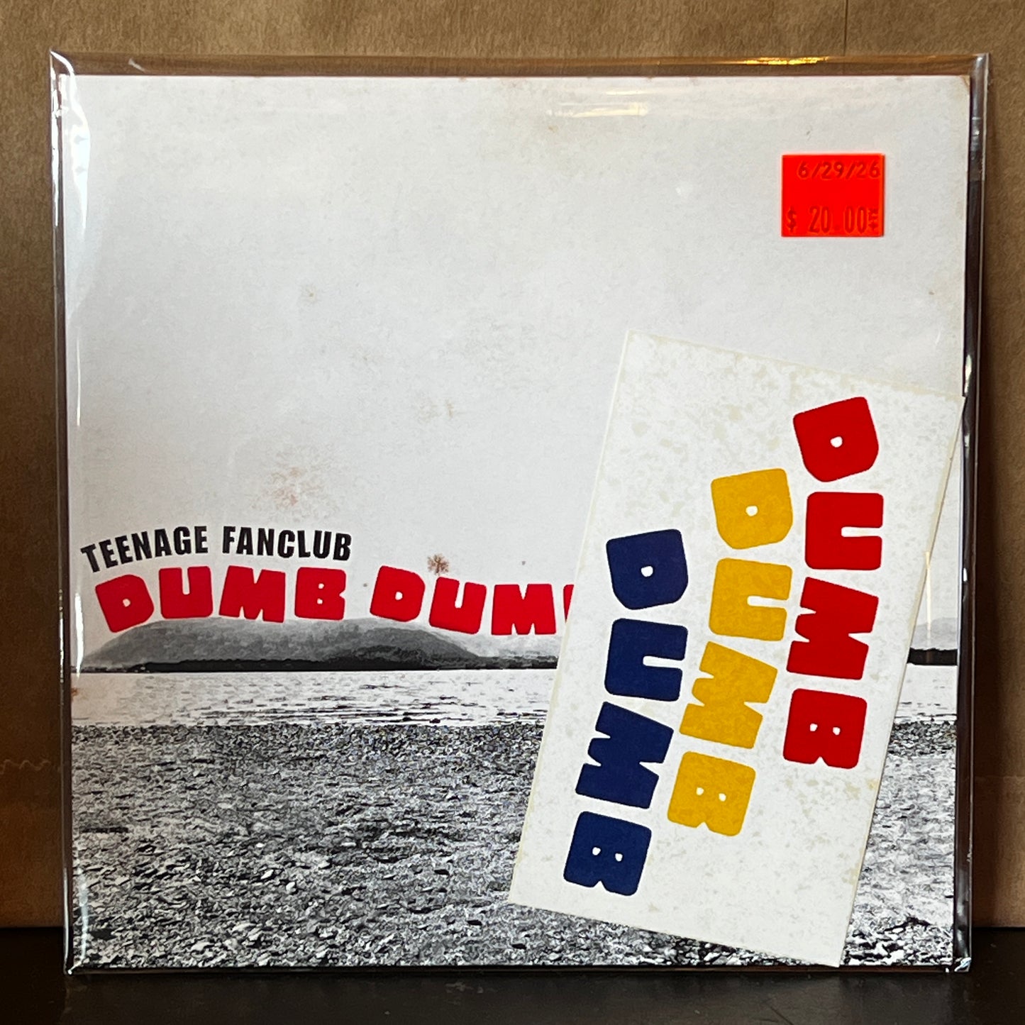 Used Vinyl: Teenage Fanclub "Dumb Dumb Dumb / Straight & Narrow (Alternative Version)" 7" (2001 UK Issue)