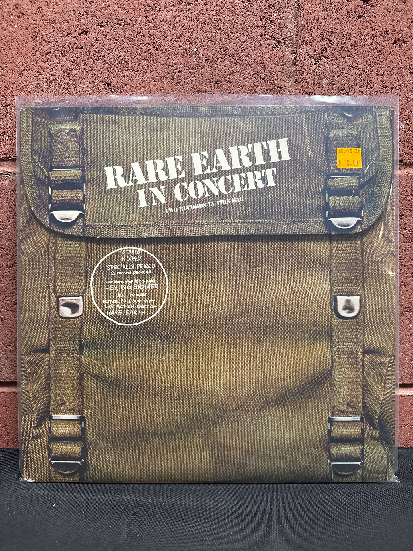 Used Vinyl:  Rare Earth ”Rare Earth In Concert” 2xLP