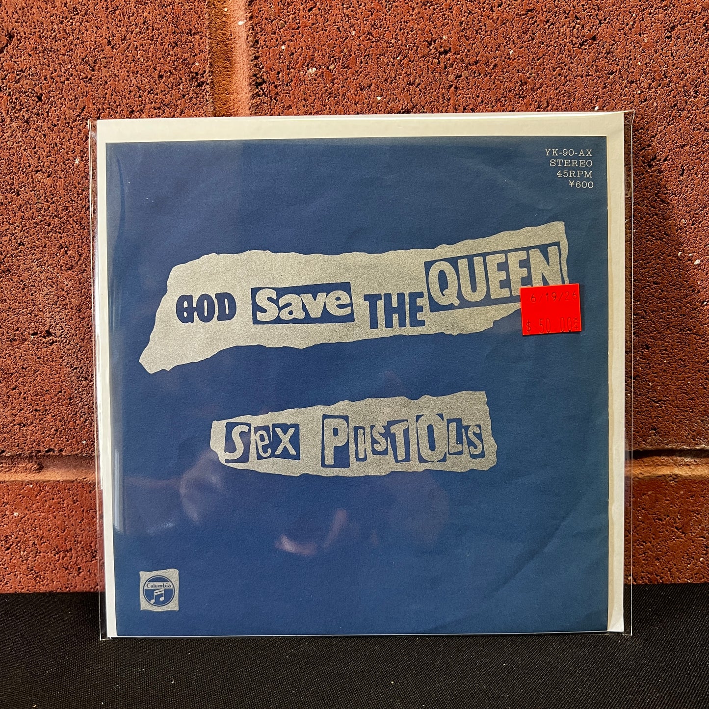 Used Vinyl: Sex Pistols "God Save The Queen / Did You No Wrong" 7" (1977 Japanese Issue)