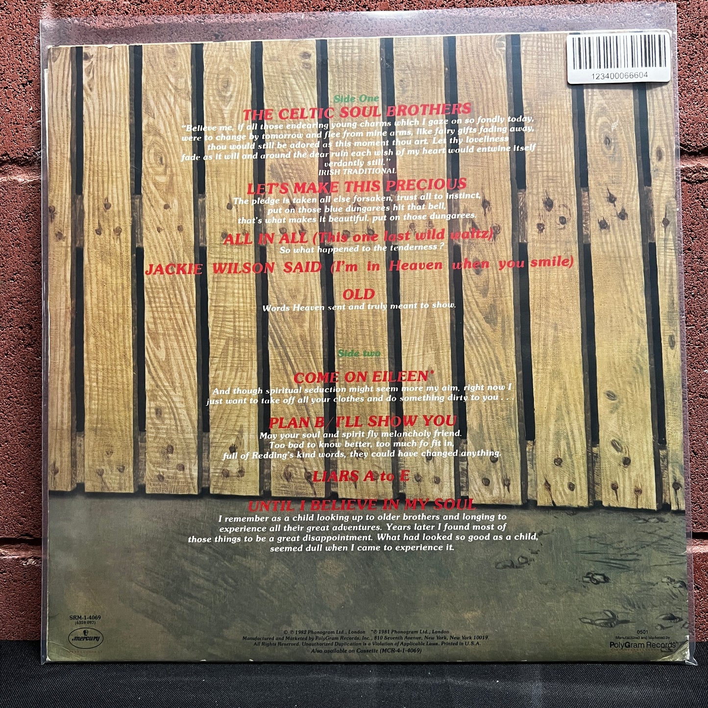 Used Vinyl: Kevin Rowland & Dexys Midnight Runners ‎"Too-Rye-Ay" LP (1982 Press)