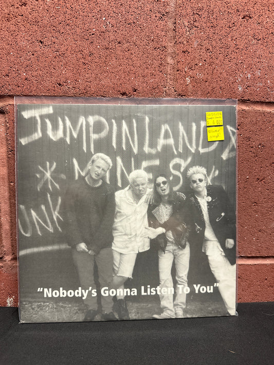 Used Vinyl:  Jumpin Land Mines ”Nobody's Gonna Listen To You” 10" (Silver Vinyl)