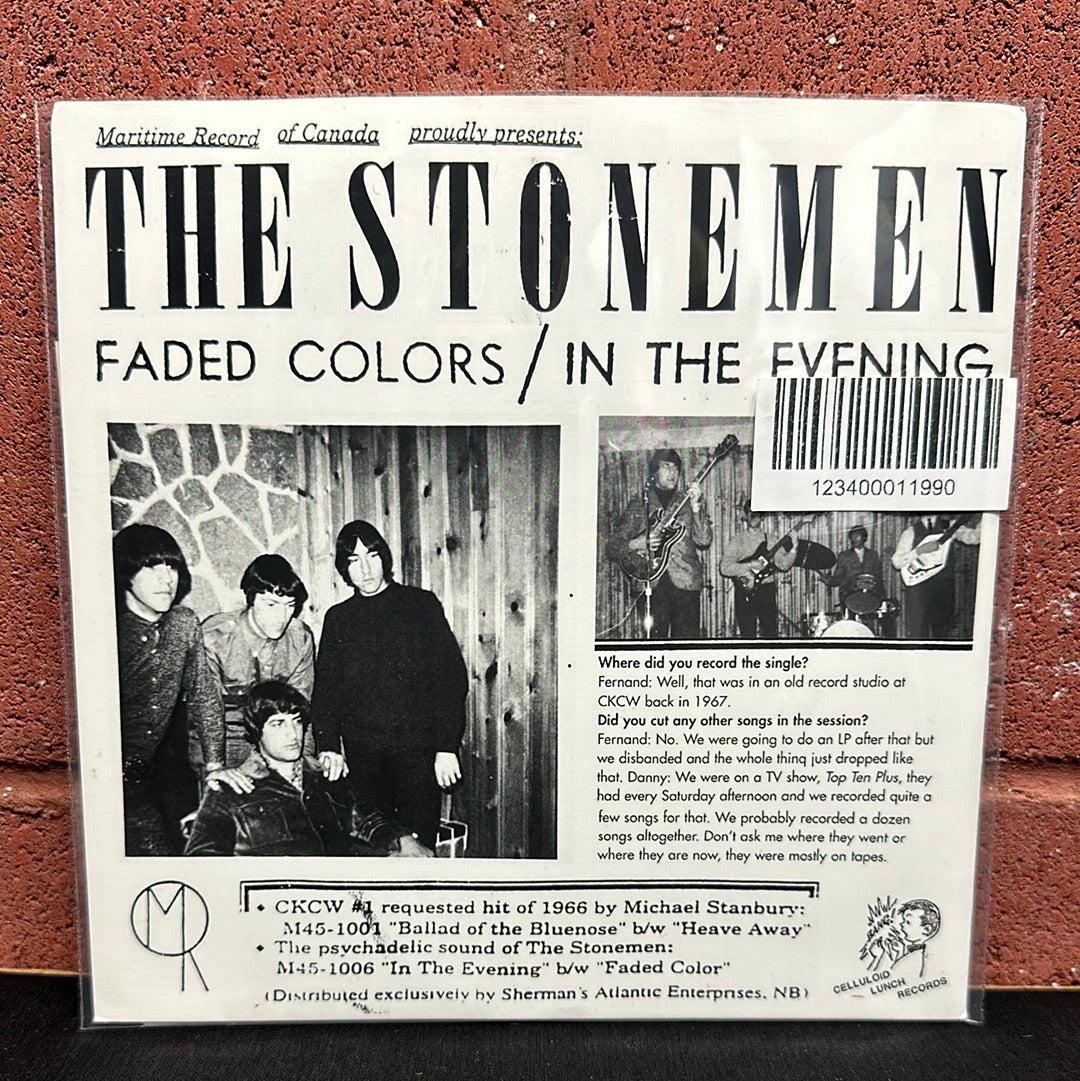 Used Vinyl:  Stonemen ”The "Brothers" Stonemen Late 66/Early 67” 7"