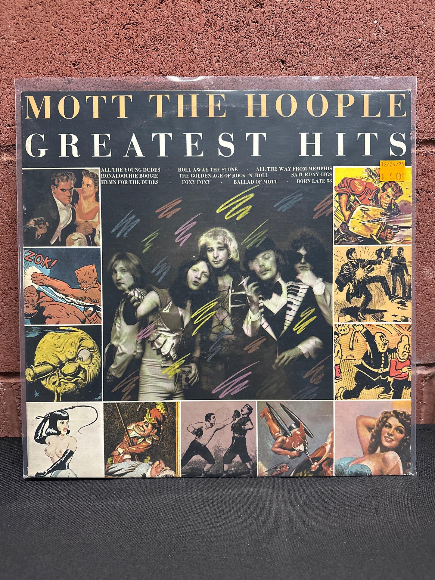 Used Vinyl:  Mott The Hoople ”Greatest Hits” LP