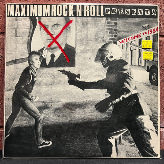 Used Vinyl: Various Artists "Welcome To 1984" LP (1984 pressing, black labels with red text)