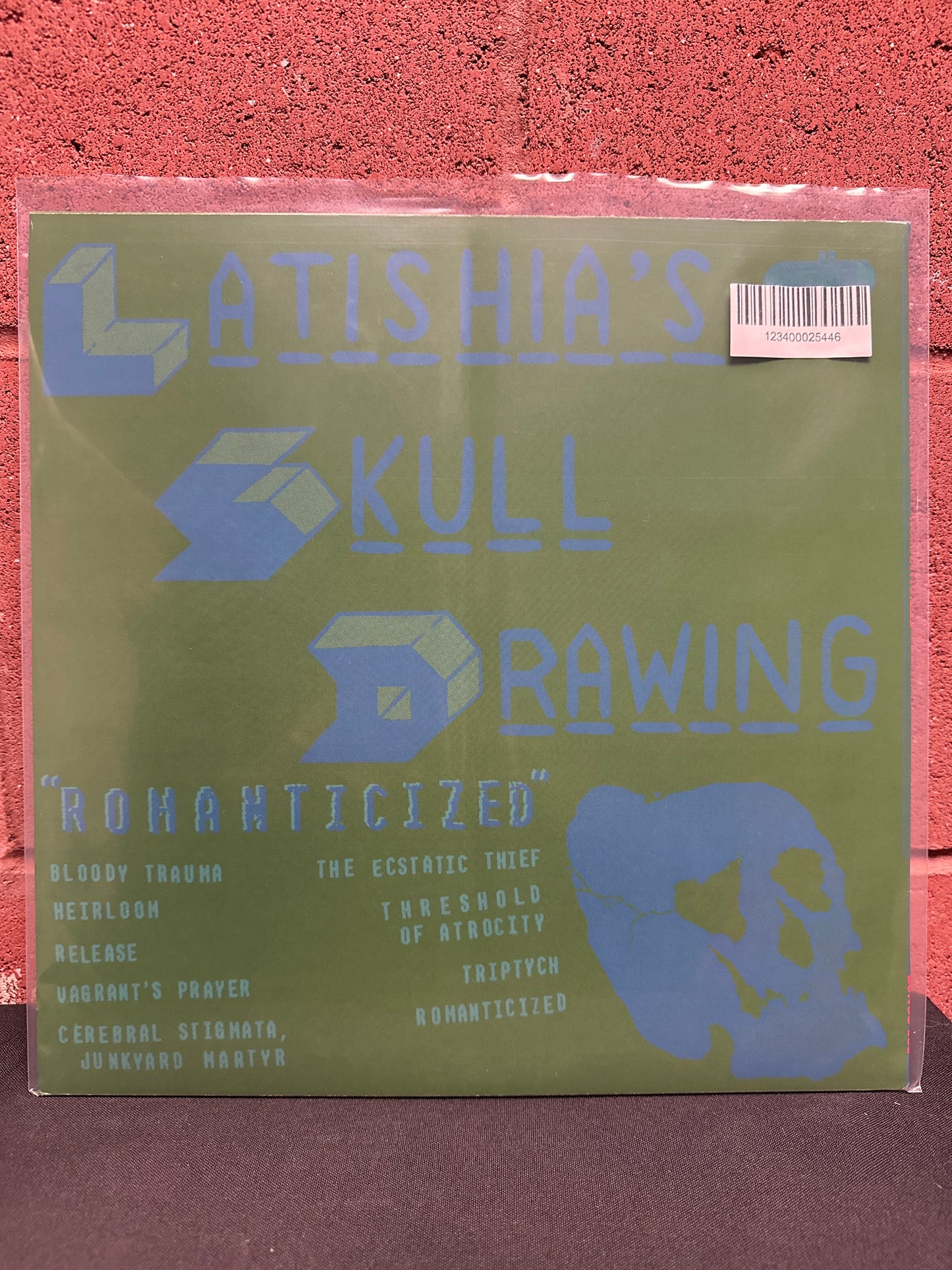 Used Vinyl:  Latishia's Skull Drawing ”Romanticized” 12"