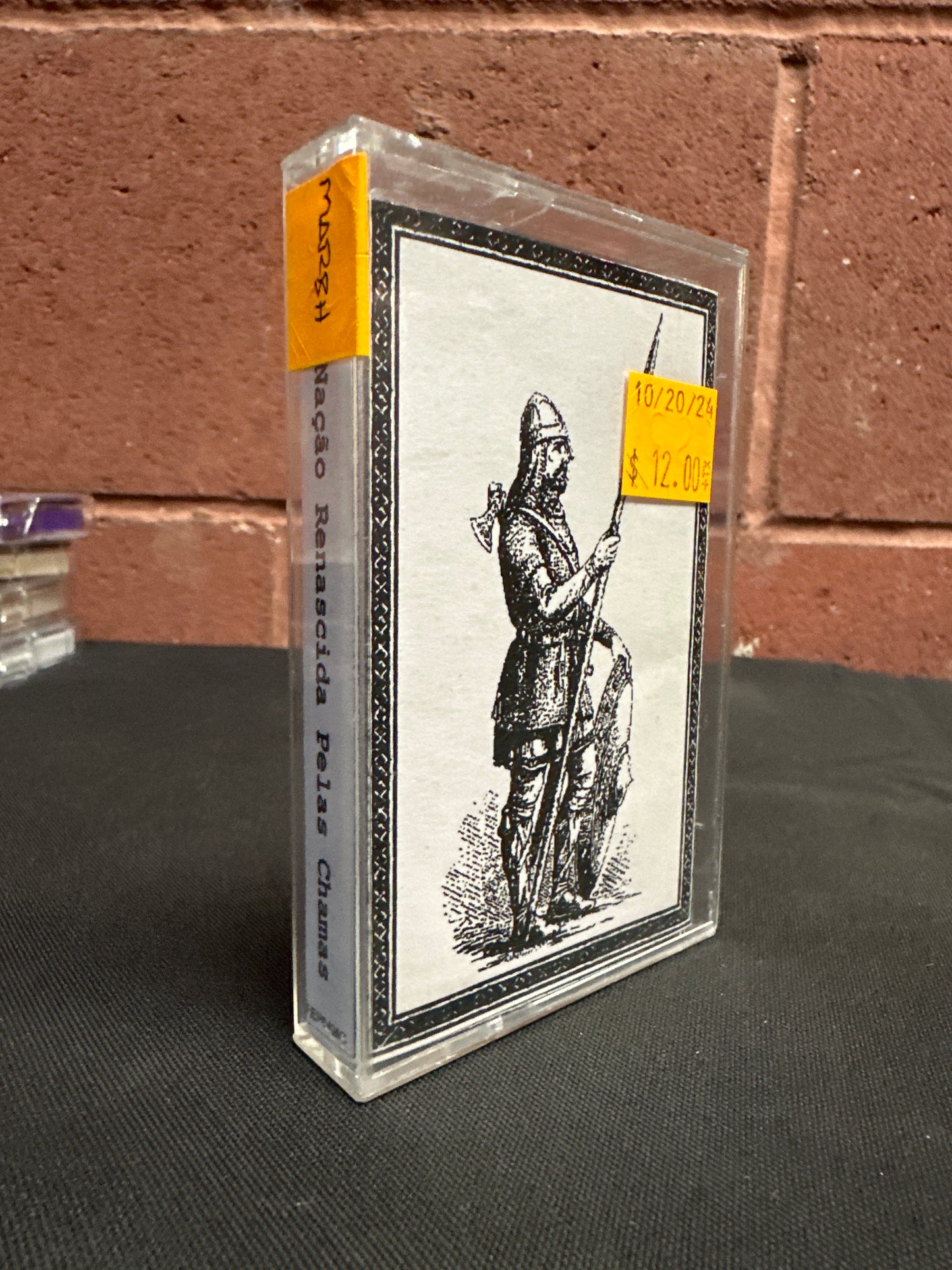 Used Cassette: Marbh "Uma Nacao Renascida Pelas Chamas" Tape