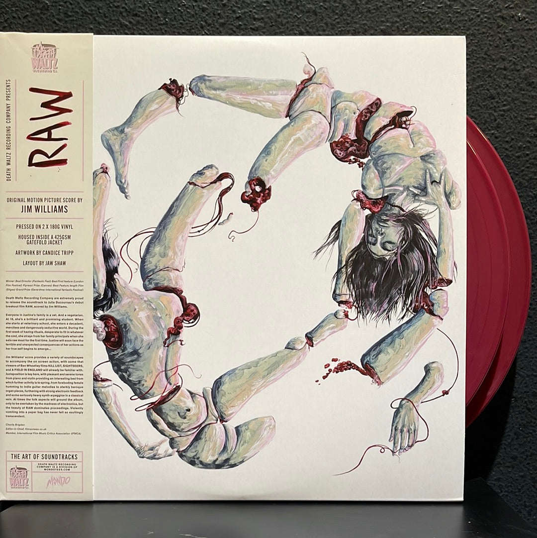 USED VINYL: Jim Williams “Raw OST” 2xLP (Red Vinyl)