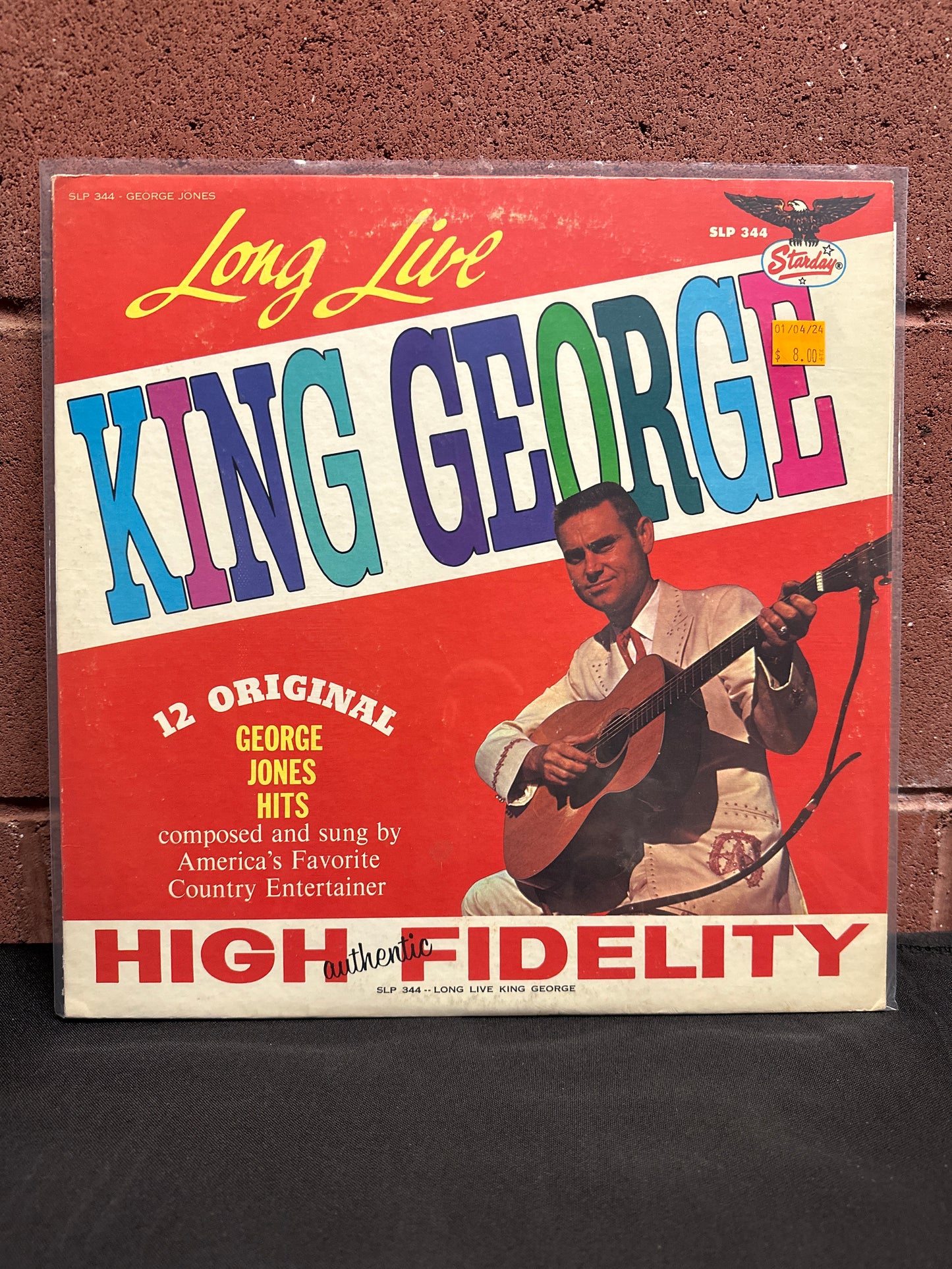 Used Vinyl: George Jones ”Long Live King George” LP