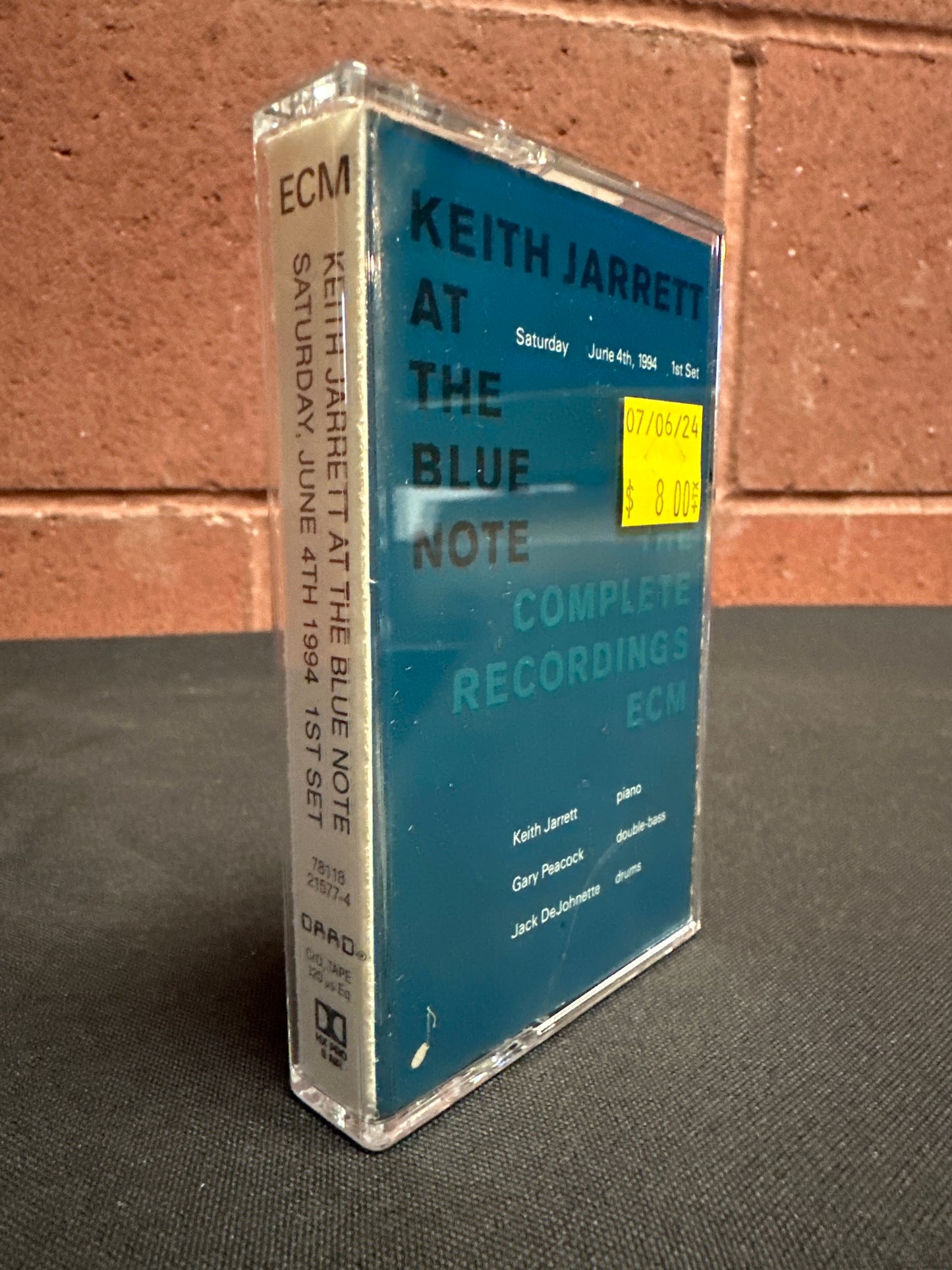 USED TAPE: Keith Jarrett "At The Blue Note: 1st Set" Cassette