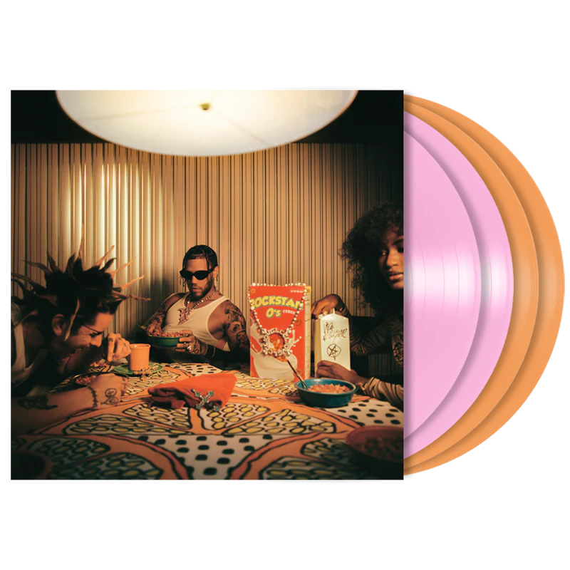 PRE-ORDER: JHAYCO "Le Clique: Vida Rockstar (X)" 4xLP (Hot Pink/Tangerine Vinyl)