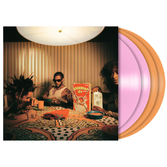 PRE-ORDER: JHAYCO "Le Clique: Vida Rockstar (X)" 4xLP (Hot Pink/Tangerine Vinyl)